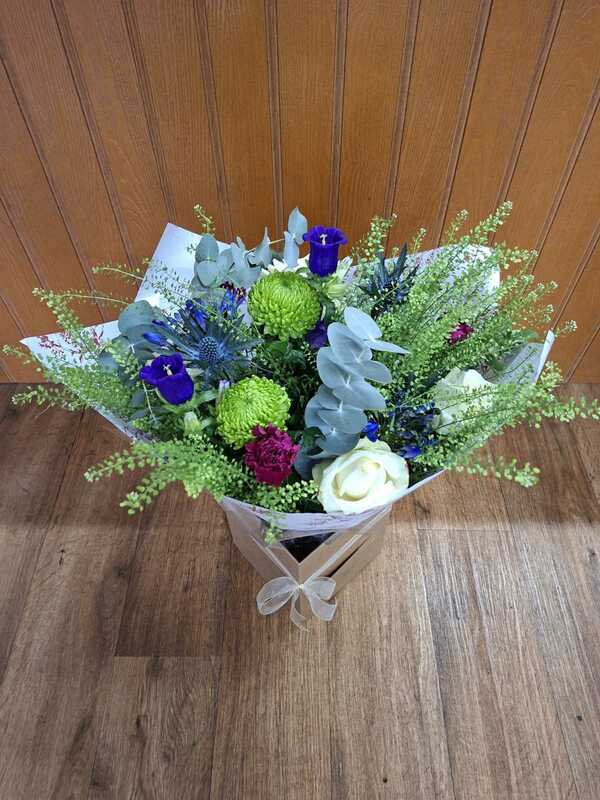 Flowers delivered to customer