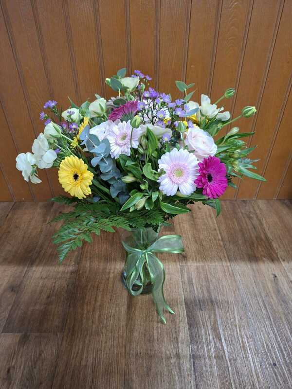 Flowers delivered to customer