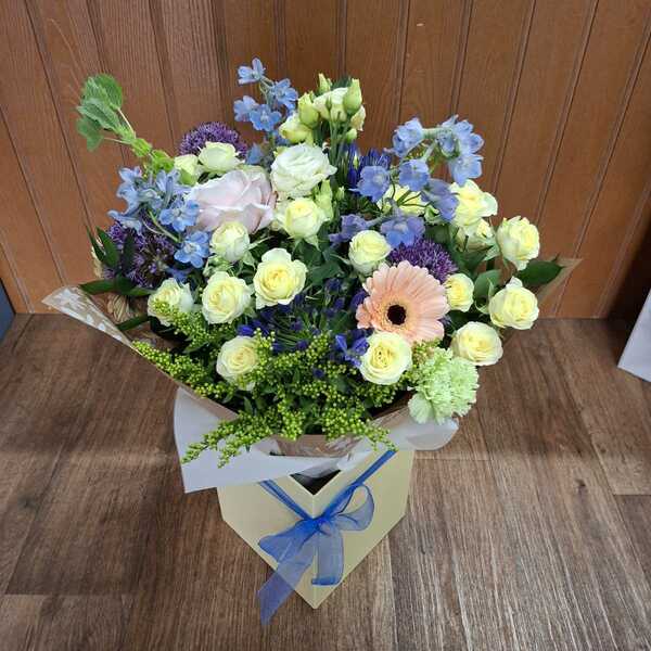Flowers delivered to customer