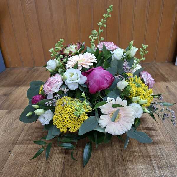 Flowers delivered to customer