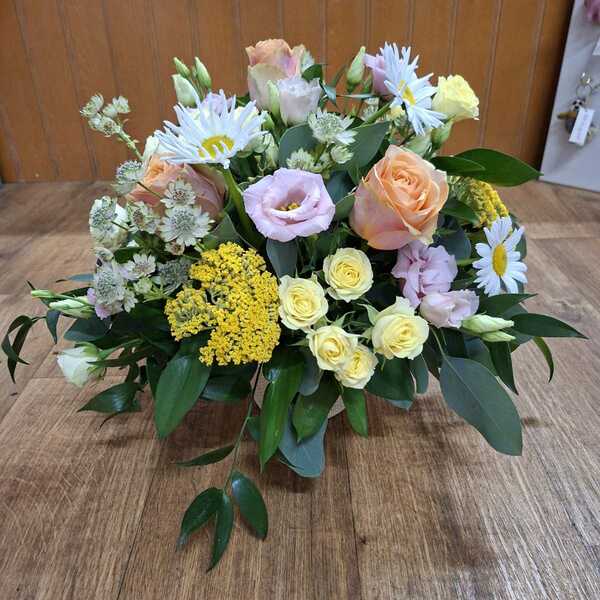 Flowers delivered to customer