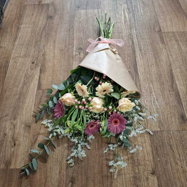 Flowers delivered to customer