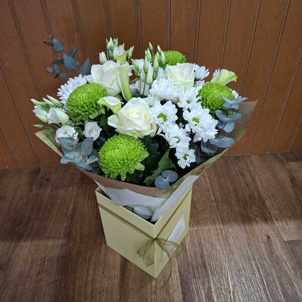 Flowers delivered to customer