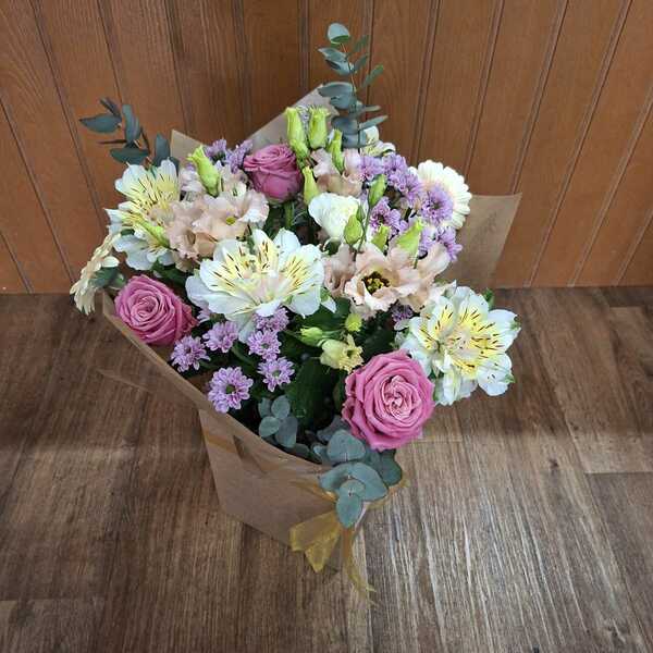 Flowers delivered to customer