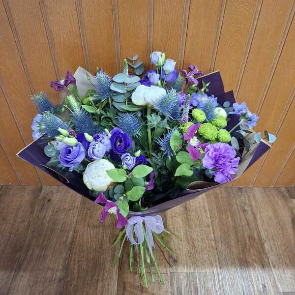 Flowers delivered to customer