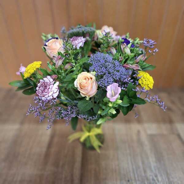 Flowers delivered to customer