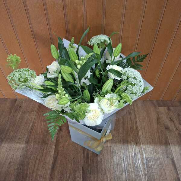 Flowers delivered to customer