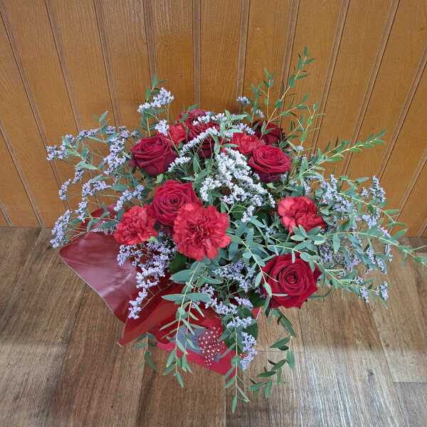 Flowers delivered to customer