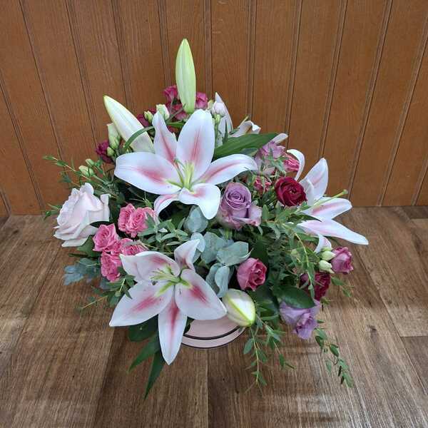 Flowers delivered to customer
