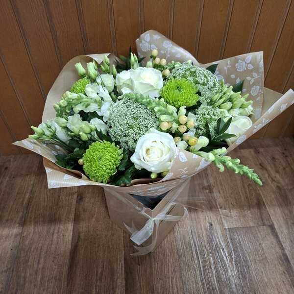 Flowers delivered to customer
