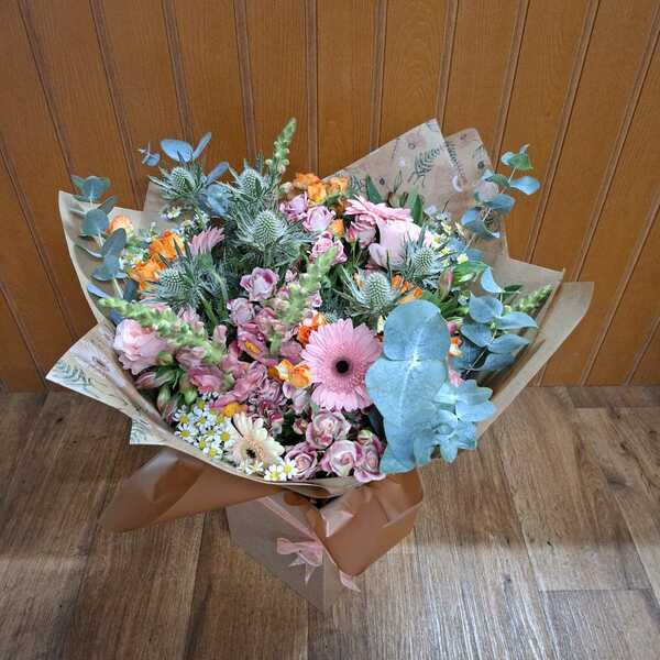 Flowers delivered to customer