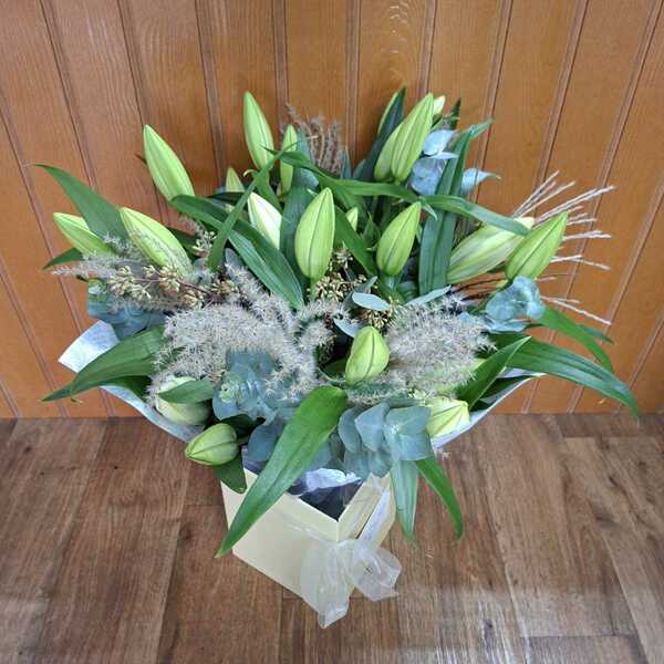 Flowers delivered to customer