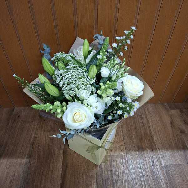 Flowers delivered to customer