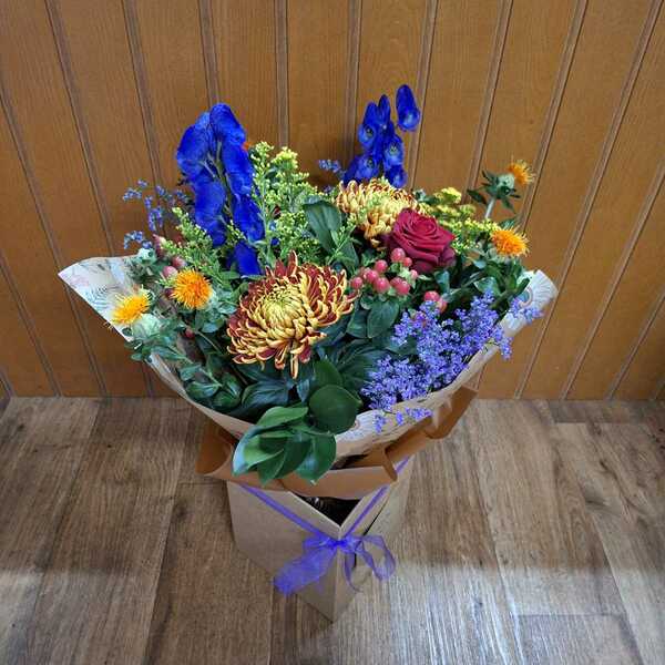 Flowers delivered to customer