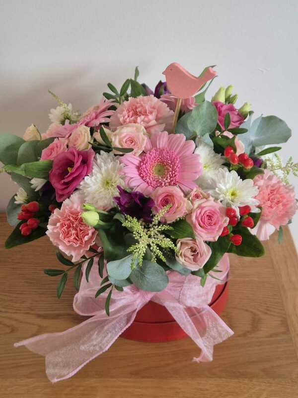 Flowers delivered to customer