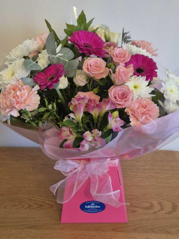 Flowers delivered to customer