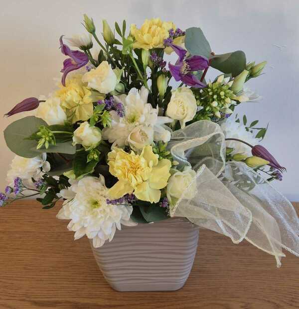 Flowers delivered to customer