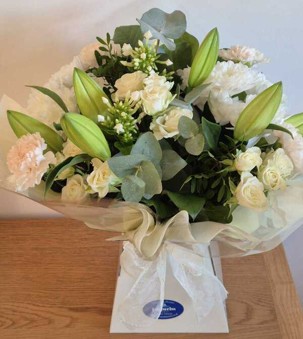 Flowers delivered to customer