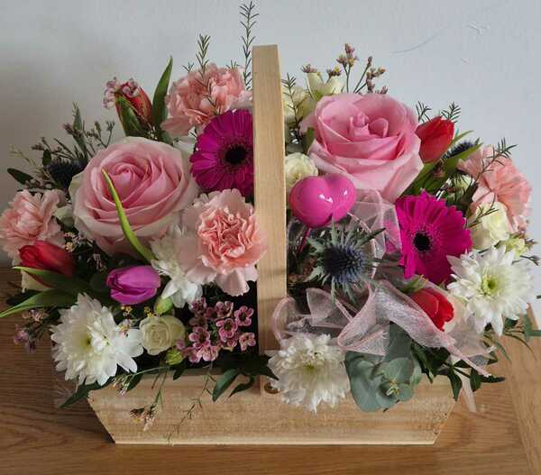 Flowers delivered to customer