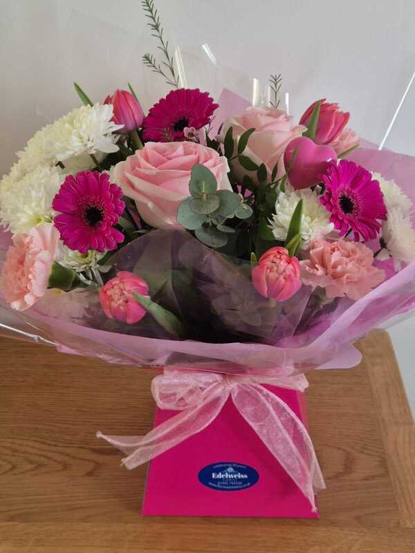 Flowers delivered to customer