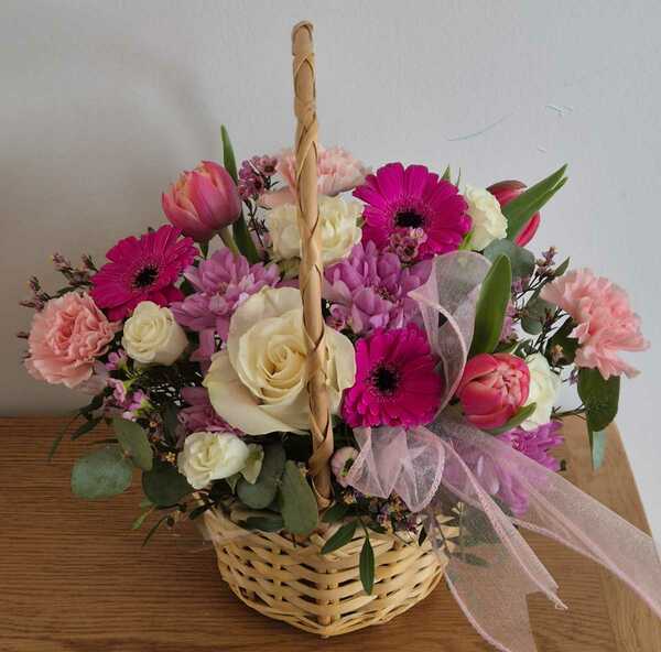 Flowers delivered to customer