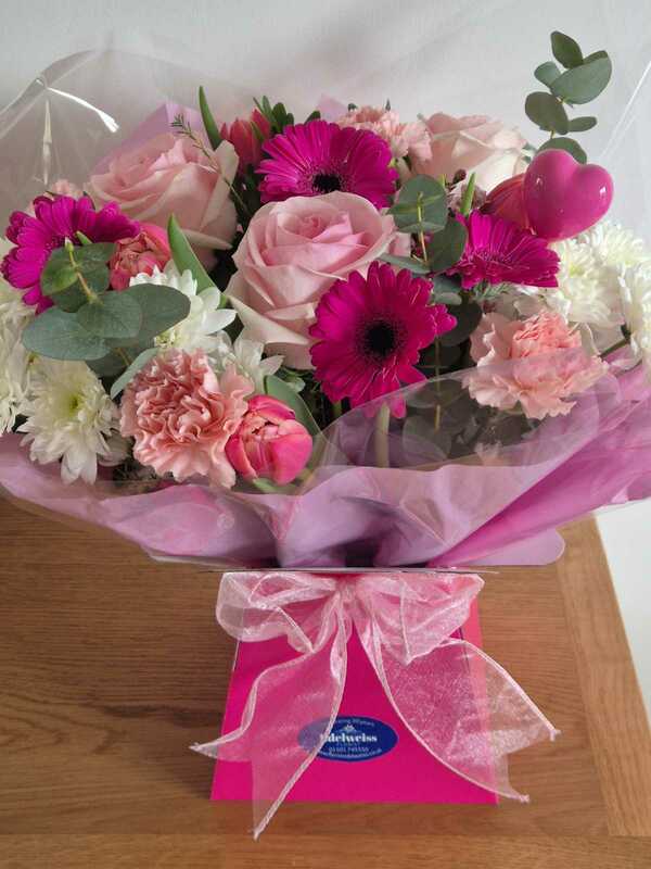 Flowers delivered to customer