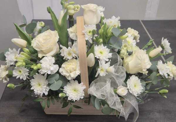 Flowers delivered to customer