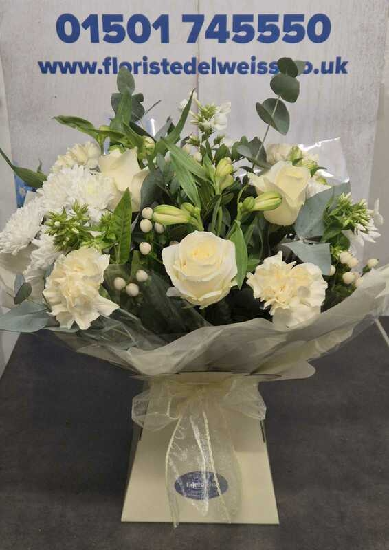 Flowers delivered to customer