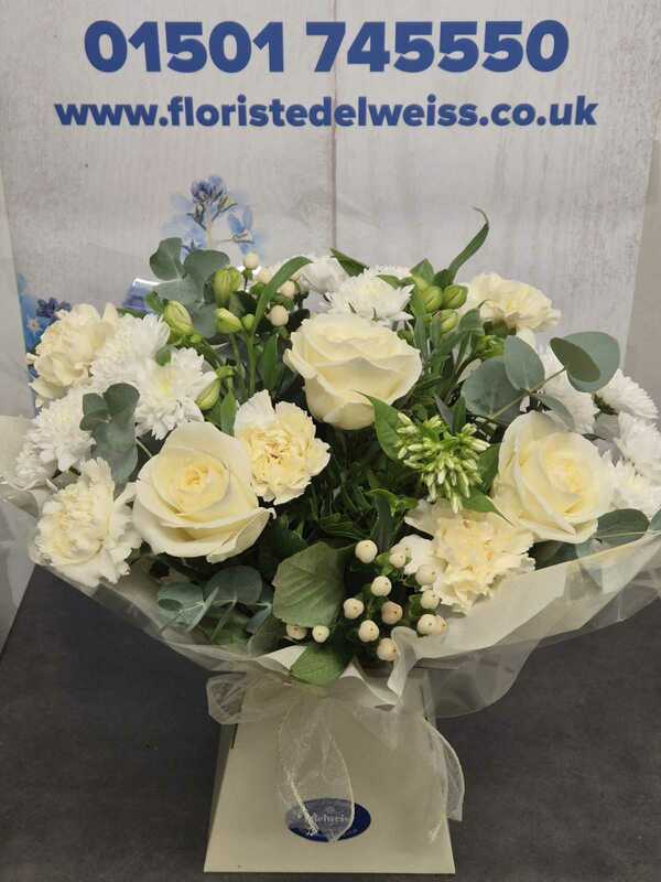 Flowers delivered to customer