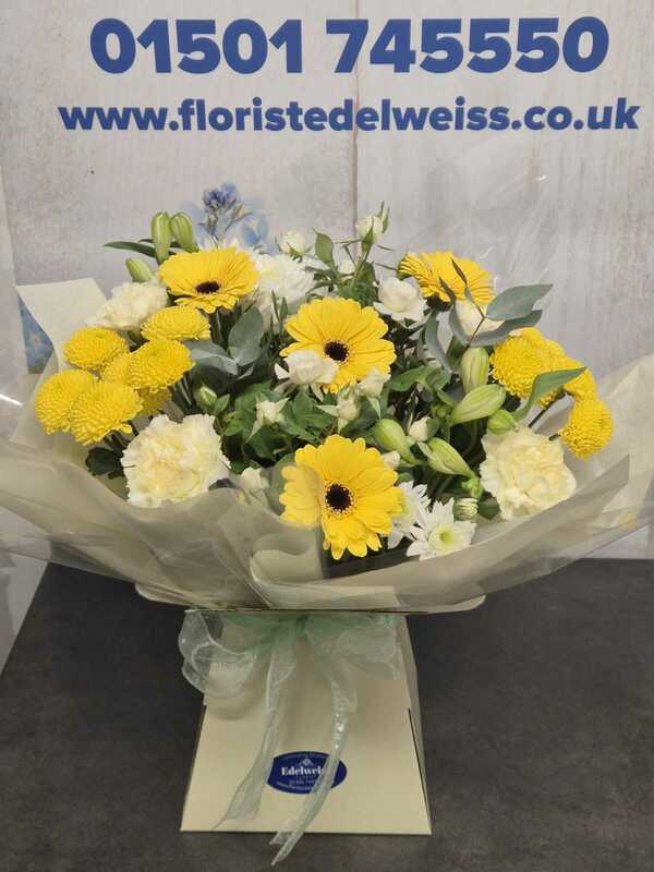 Flowers delivered to customer