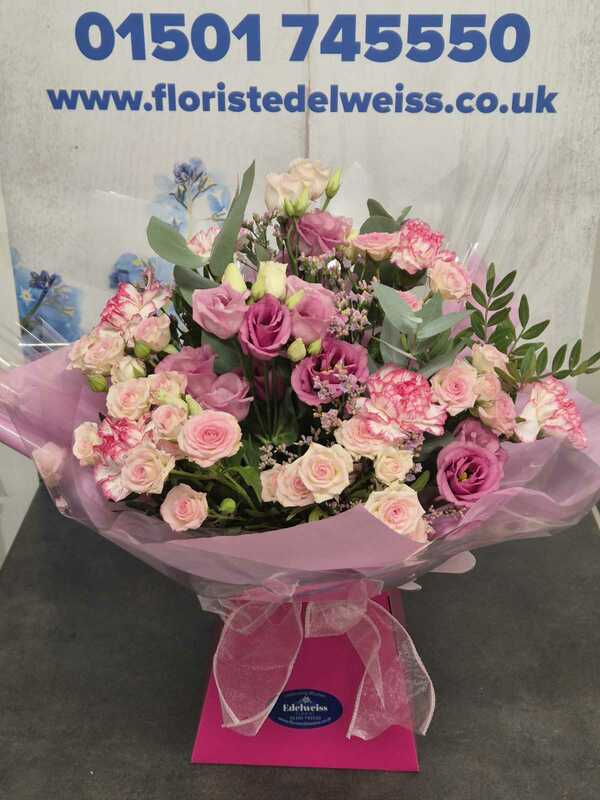 Flowers delivered to customer