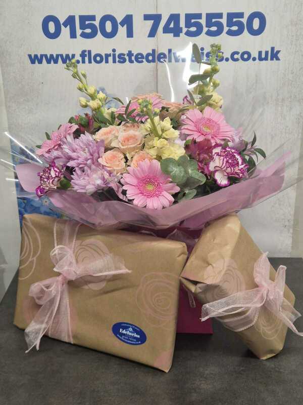 Flowers delivered to customer