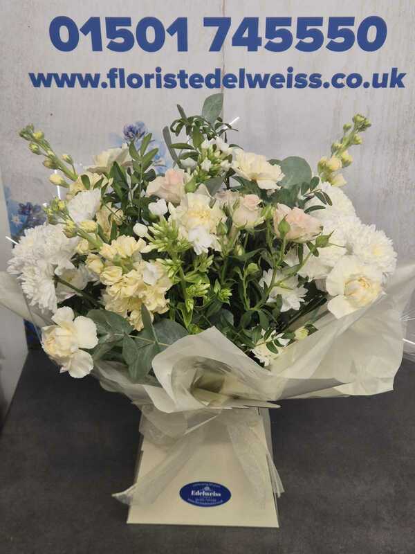 Flowers delivered to customer