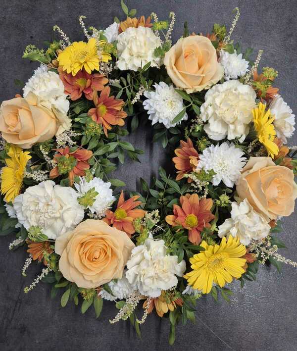 Flowers delivered to customer