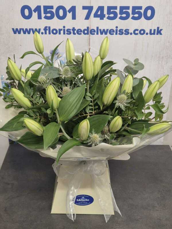 Flowers delivered to customer