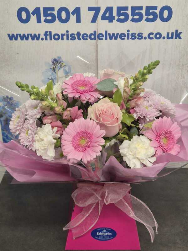 Flowers delivered to customer