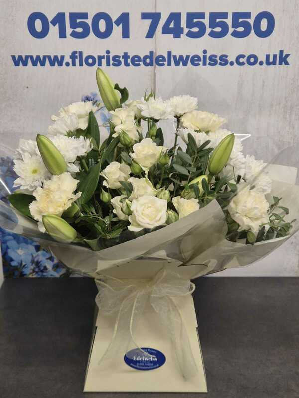 Flowers delivered to customer