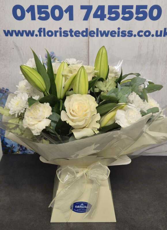 Flowers delivered to customer