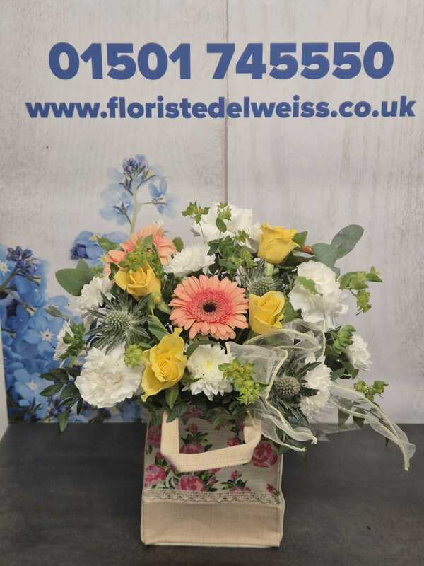 Flowers delivered to customer