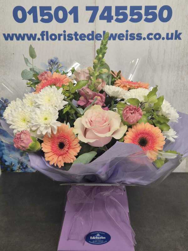 Flowers delivered to customer