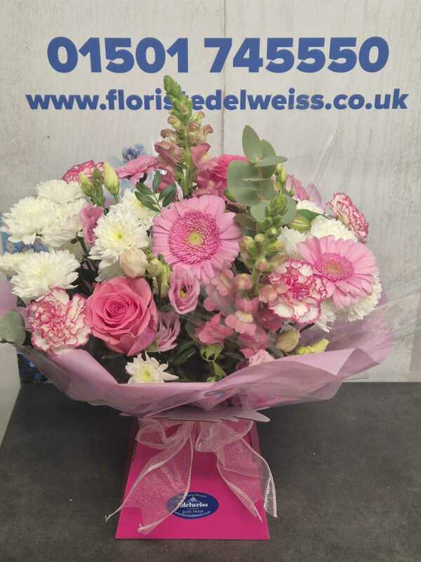 Flowers delivered to customer