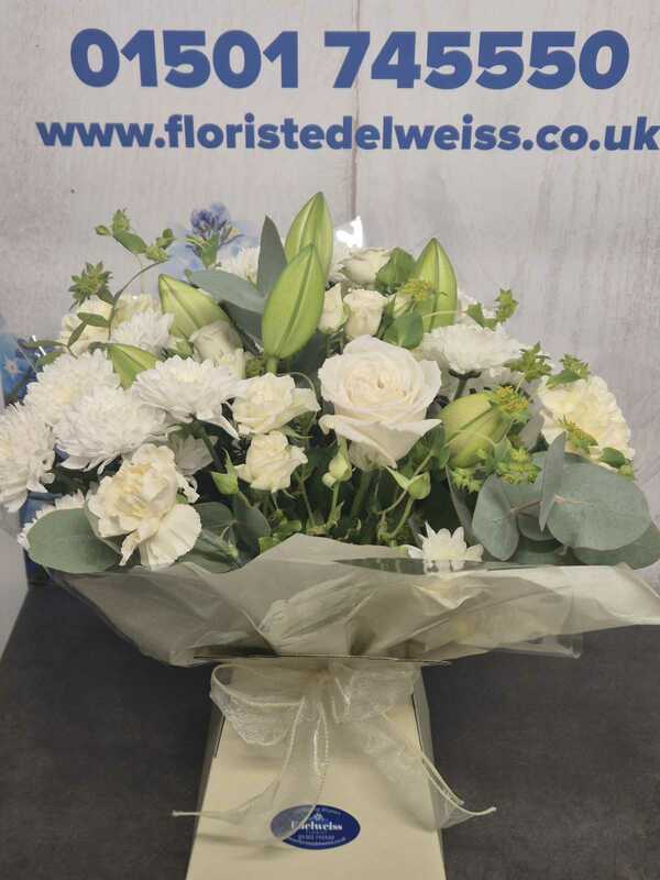 Flowers delivered to customer