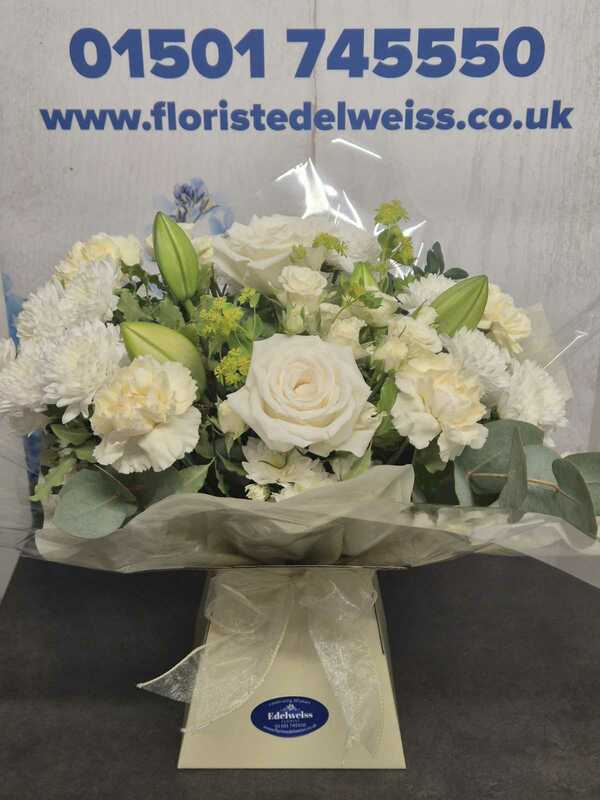 Flowers delivered to customer