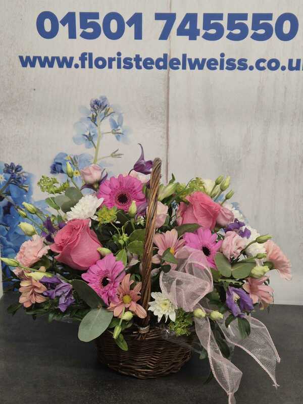 Flowers delivered to customer