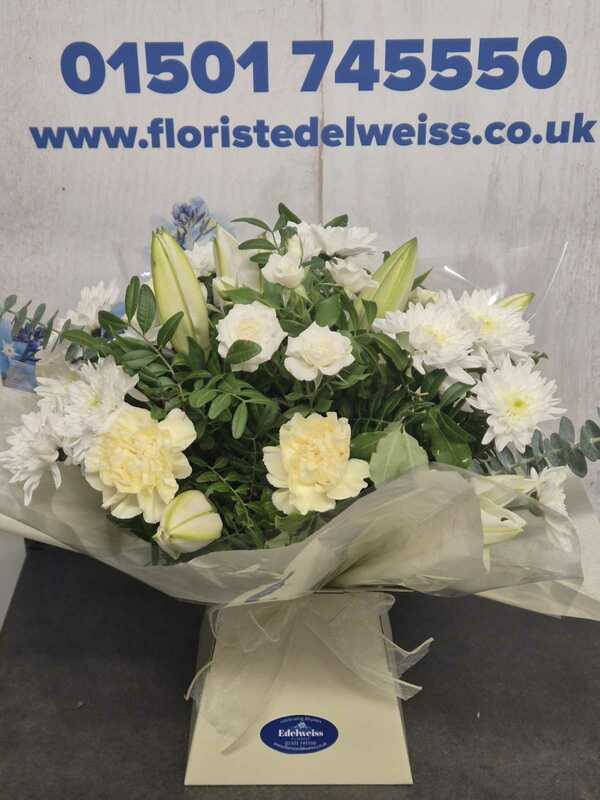 Flowers delivered to customer
