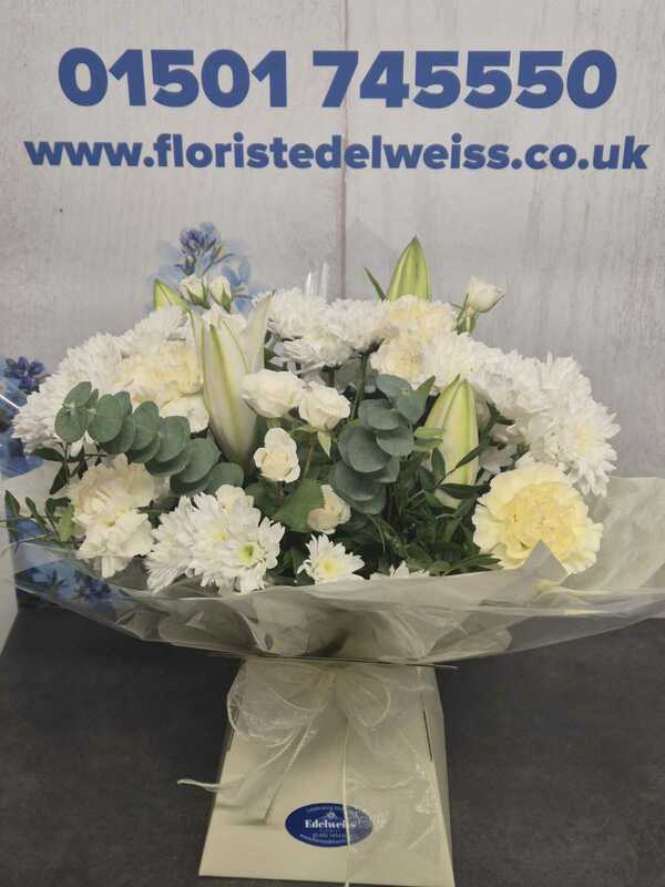Flowers delivered to customer