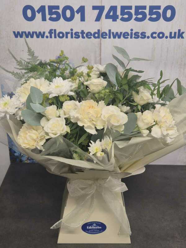 Flowers delivered to customer