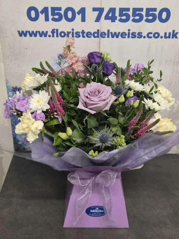 Flowers delivered to customer