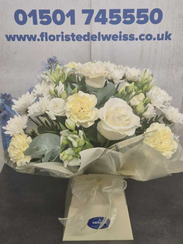 Flowers delivered to customer