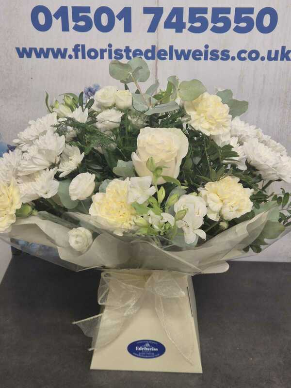 Flowers delivered to customer